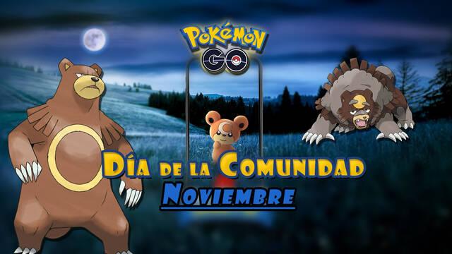 Pok�mon GO: D�a de la Comunidad de Teddiursa en noviembre 2022: Fecha, horas y detalles