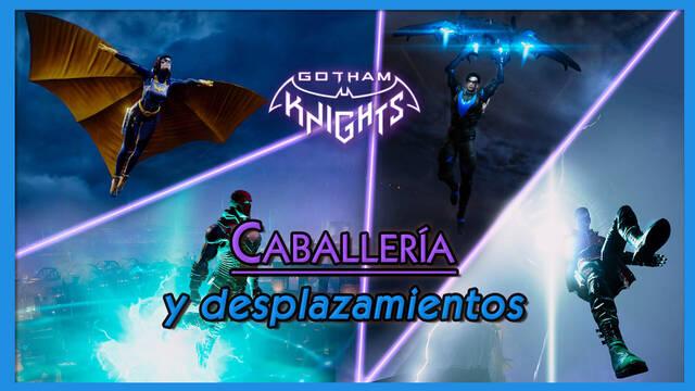 Gotham Knights: Cómo desbloquear Caballería y desplazamientos exclusivos - Gotham Knights