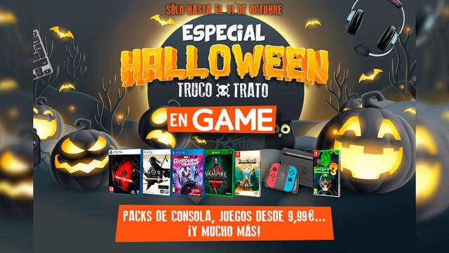 Ofertas especiales de Halloween en GAME por tiempo limitado