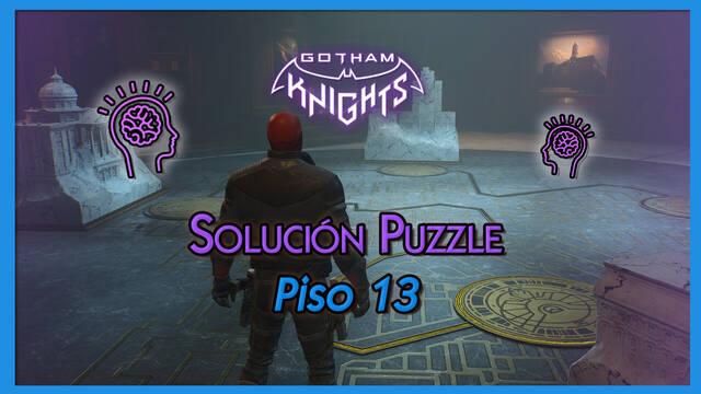 Gotham Knights: Cómo resolver el puzzle del piso 13 y las esculturas de monumentos - Gotham Knights