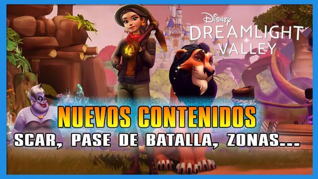 Disney Dreamlight Valley: portada de nuevos contenidos de la actualización de Scar y Halloween
