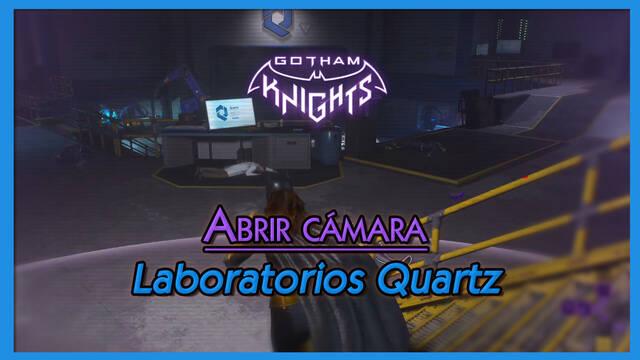 Gotham Knights: Cómo abrir la cámara de Laboratorios Quartz y hallar pistas - Gotham Knights