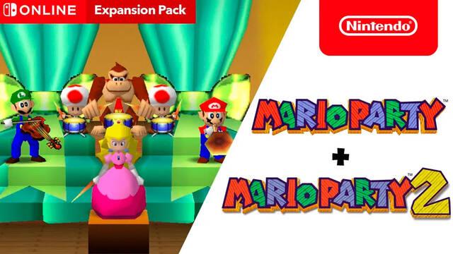 Mario Party 1 y 2 en Nintendo Switch el 2 de noviembre
