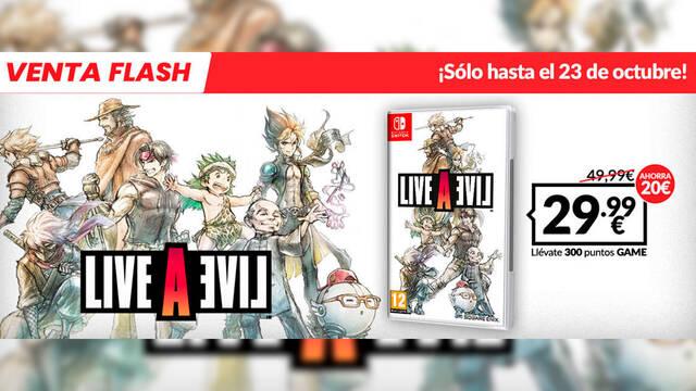 Live a Live de oferta en GAME con regalos exclusivos