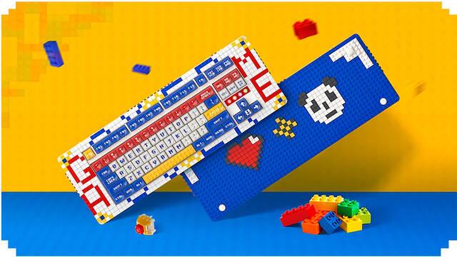Pixel, el primer teclado mecánico compatible con LEGO