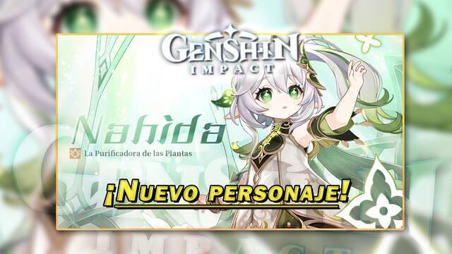Genshin Impact - Nuevo personaje 5 estrellas Nahida: Tr�iler, habilidades y detalles del personaje de la v3.2