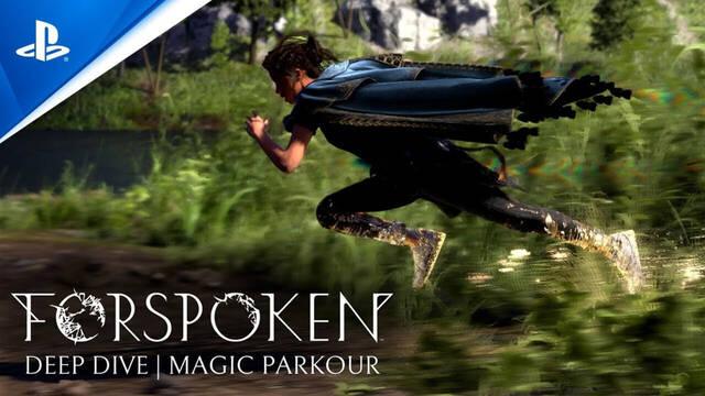 Forspoken se muestra en un nuevo avance centrado en el parkour mágico