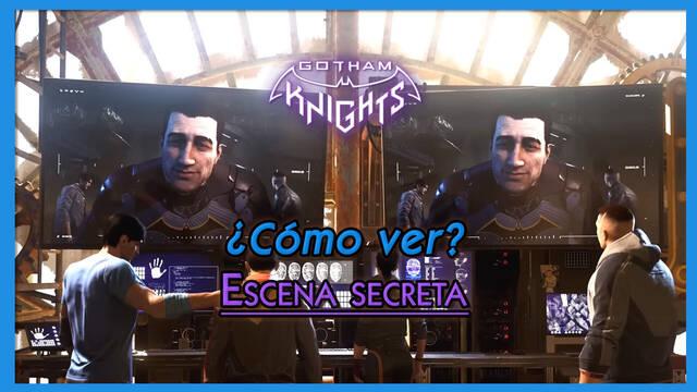 Gotham Knights: C�mo ver la escena final secreta de Batman (easter egg) - Gotham Knights
