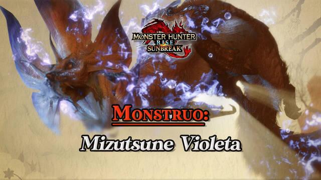 Mizutsune Violeta en Monster Hunter Rise: Cómo cazarlo y recompensas - Monster Hunter Rise: Sunbreak