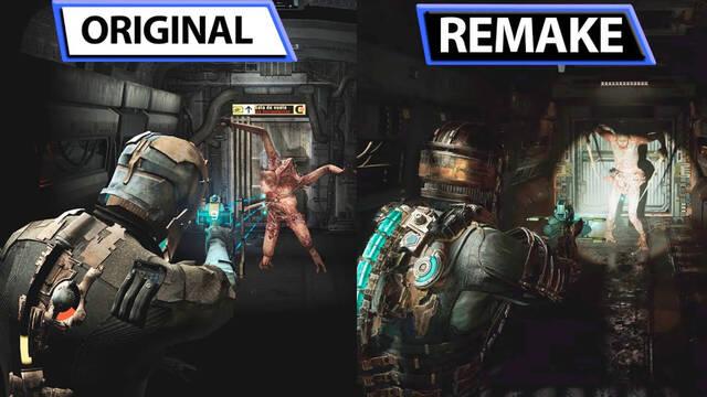 Dead Space Remake: Comparativa con los gráficos del juego original