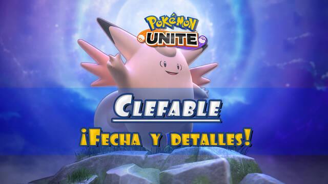 Pokémon Unite: Fecha y movimientos filtrados de Clefable