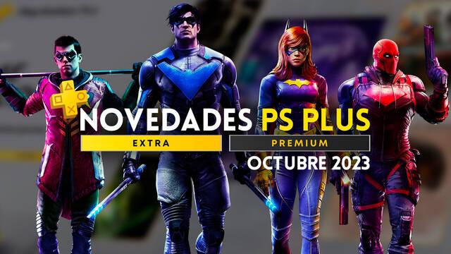 Juegos de octubre en PS Plus Extra y Premium.