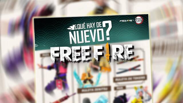 FREE FIRE MAX | Agenda semanal del 11 al 17 de octubre: Todas las novedades de la tienda