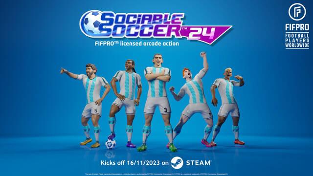 Sociable Soccer 24 ya tiene fecha de lanzamiento