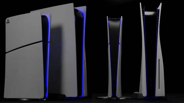 As� de diferente es el tama�o de PS5 Slim respecto al modelo original
