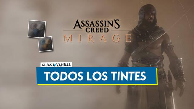 TODOS los tintes de atuendo de Assassin's Creed Mirage y cómo conseguirlos - Assassin's Creed Mirage