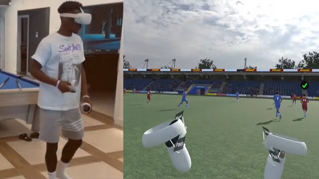 Tchouam�ni del Real Madrid mejora como futbolista gracias a Meta Quest 2 y la realidad virtual