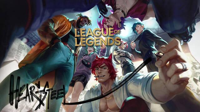 As� es HEARTSTEEL, la nueva banda musical masculina de League of Legends