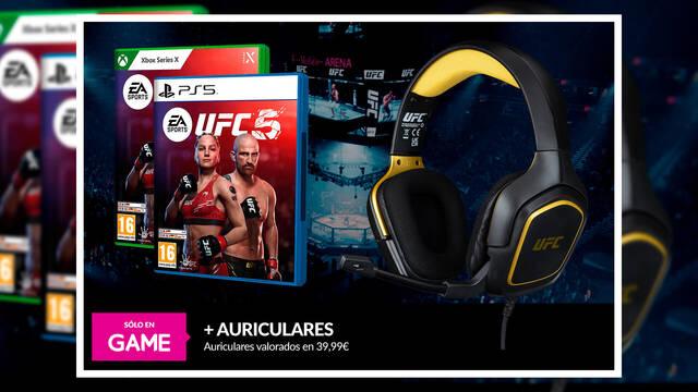 Reserva EA Sports UFC 5 en GAME con auriculares y DLC de regalo s�lo por tiempo limitado