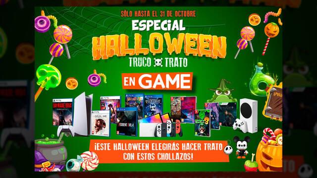 Ofertas GAME Halloween 2023 descuentos en juegos, packs de consola y m�s