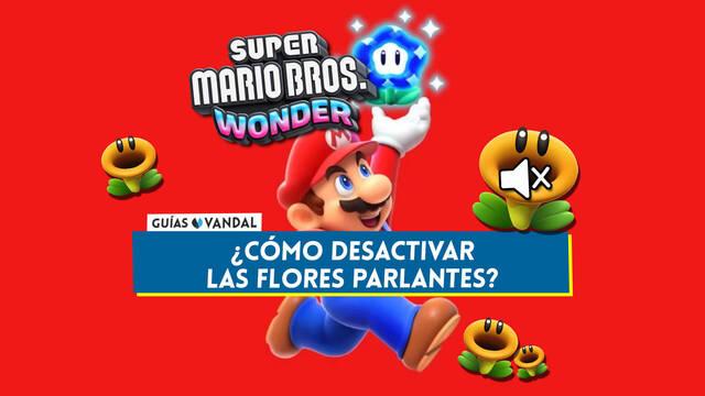 Super Mario Bros. Wonder: ¿Cómo desactivar la voz de las flores parlantes? - Super Mario Bros. Wonder