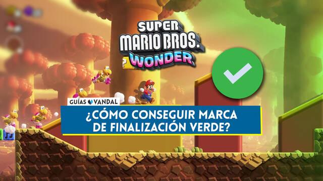 Super Mario Bros. Wonder: ¿Cómo conseguir la marca de finalización verde en los niveles? - Super Mario Bros. Wonder