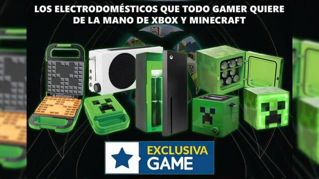 Electrodom�sticos Minecraft y Xbox exclusivas GAME ya se pueden reservar