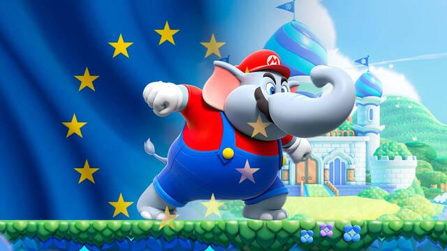 Super Mario Bros. Wonder es el mejor debut de Mario en Europa