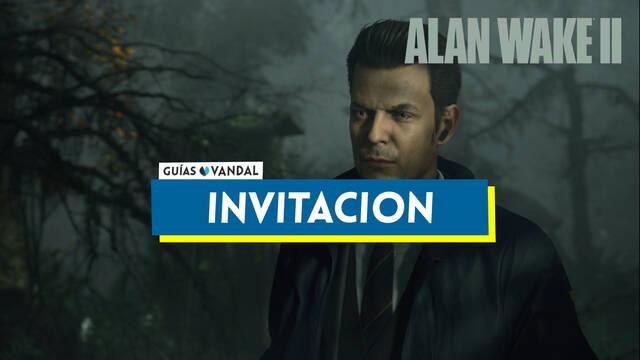 Cómo completar Invitación al 100% en Alan Wake 2 - Alan Wake 2
