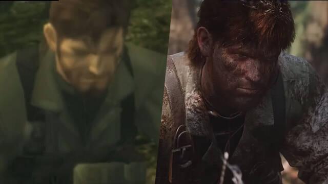 Metal Gear Solid Delta: Snake Eater comparativa gr�fica con Metal Gear Solid 3 Snake Eater remake