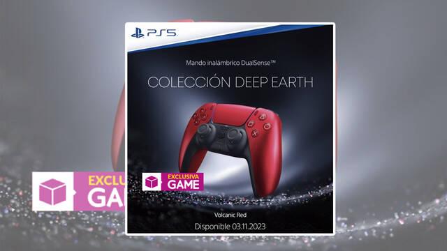 Ya se puede reservar el mando DualSense Volcanic Red exclusivo de Game para PS5