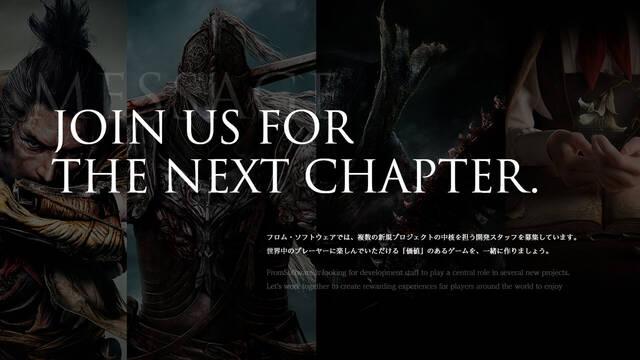 FromSoftware confirma que est� trabajando en nuevos proyectos.