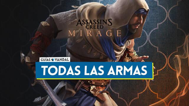 TODAS las armas de Assassin's Creed Mirage y cómo conseguirlas - Assassin's Creed Mirage