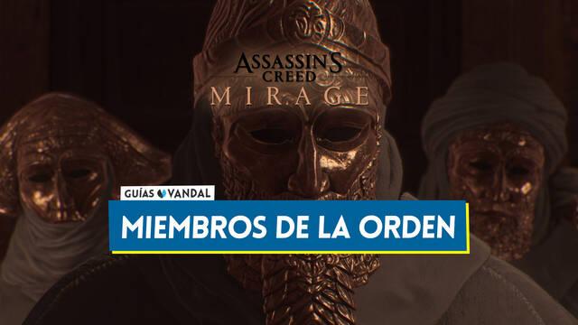 Miembros de la Orden en Assassin's Creed Mirage y cómo matarlos - Assassin's Creed Mirage