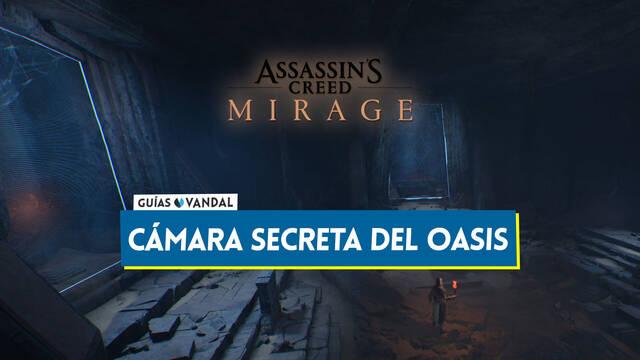 Assassin's Creed Mirage: Cómo encontrar la cámara secreta del oasis y recompensas - Assassin's Creed Mirage