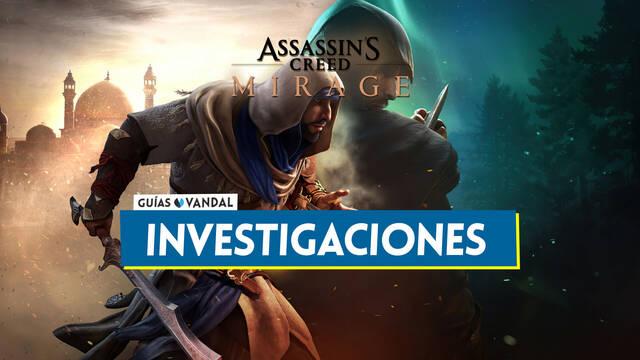 Investigaciones al 100% de Assassin's Creed Mirage: Cómo completar todos los casos - Assassin's Creed Mirage