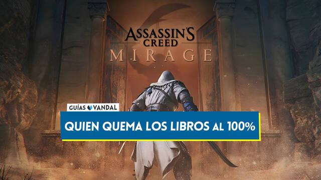 Quien quema los libros en Assassin's Creed Mirage: Caso y misiones al 100% - Assassin's Creed Mirage
