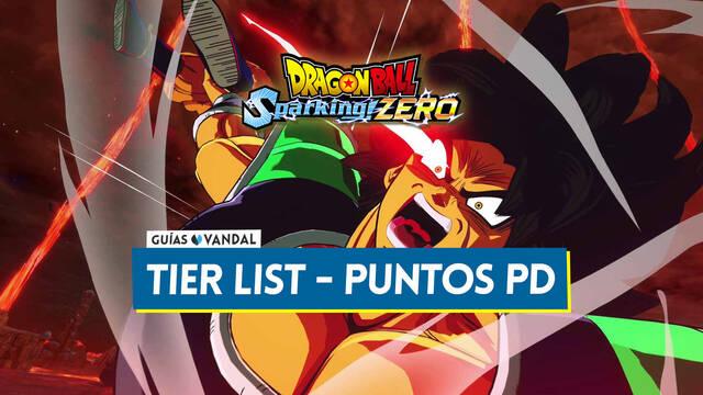 Tier list: mejores personajes de Dragon Ball Sparking! Zero clasificados por PD - Dragon Ball: Sparking! Zero