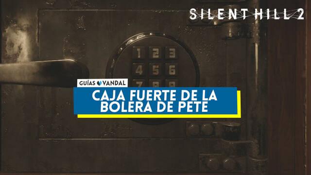 Caja fuerte de la bolera de Pete y soluci�n en Silent Hill 2 Remake - Silent Hill 2 Remake