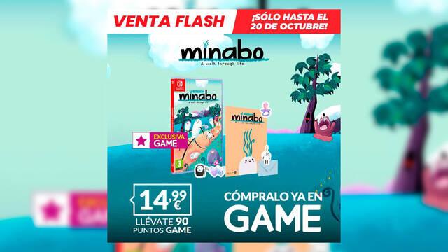Minabo - A walk through life Day One Edition exclusiva GAME de oferta para Switch