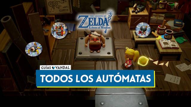 TODOS los aut�matas en Zelda: Echoes of Wisdom y c�mo conseguirlos - The Legend of Zelda: Echoes of Wisdom