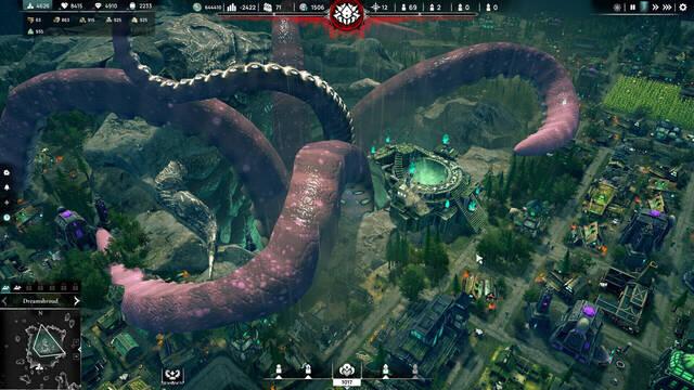 Crea tu propia ciudad lovecraftiana en este nuevo juego de estrategia donde lideras el Culto de Cthulhu
