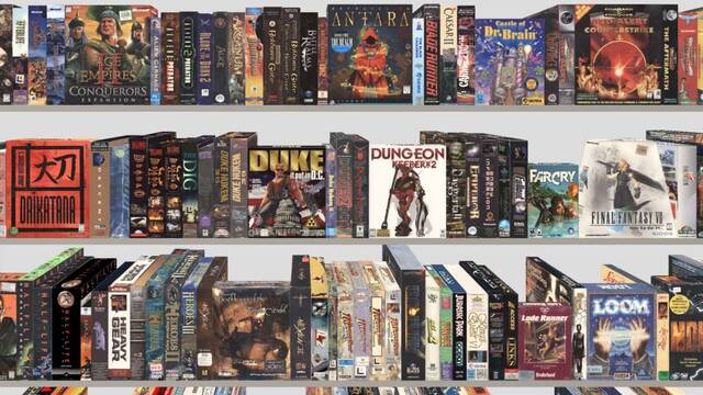 Un homenaje al videojuego cl�sico: Esta web te permite ver y manipular en 3D cajas de juegos retro
