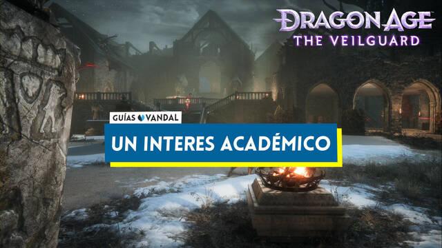 Un inter�s  acad�mico al 100% en Dragon Age: The Veilguard - Dragon Age: The Veilguard