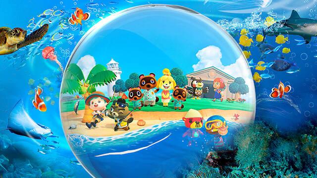 Animal Crossing: New Horizons colaboraci�n con Sea Life Benalm�dena