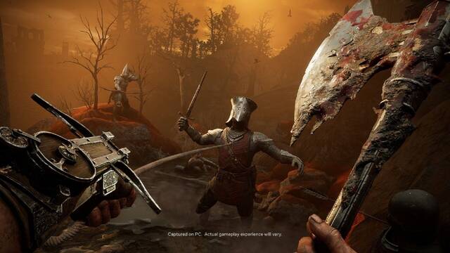 Lucha contra humanos y bestias colosales en este visceral videojuego que promete revolucionar la VR