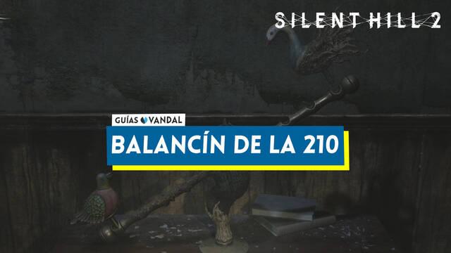 Balanc�n de la habitaci�n 210 y soluci�n en Silent Hill 2 Remake - Silent Hill 2 Remake