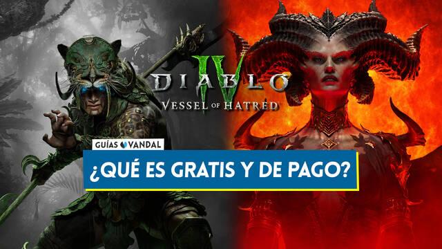 Diablo 4 Vessel of Hatred: �Qu� incluye gratis la expansi�n y qu� es de pago? - Diablo 4
