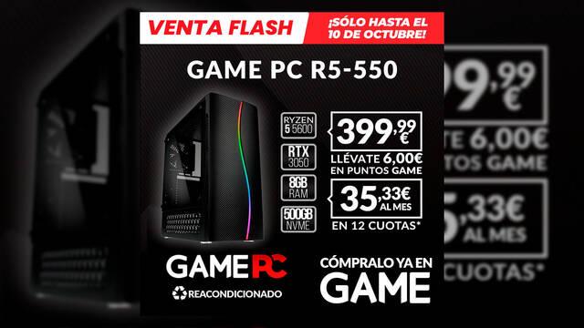 PC Gamer GAME de oferta por tiempo limitado