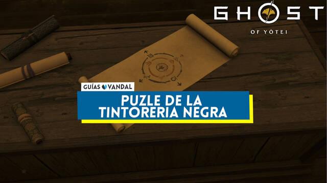 Ghost of Yotei: c�mo resolver el puzle de la tintorer�a negra - Ghost of Yotei